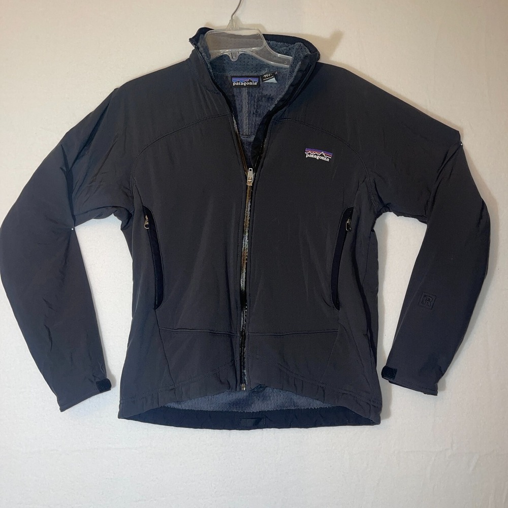 Patagonia Regulator‎ R1 Fleece Lined Softshell jacket Men’s small EUC